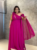 Vestido Longo Plus Size Verde Menta Nula Manga
